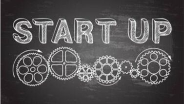 Business Startup and Gears on Blackboard - Chi Rho Consulting - Business Strategy Consultants for Entrepreneurs and Startups